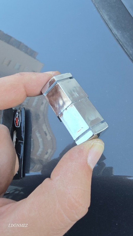 Oto Craft Bijon Kapağı 19 mm Krom  20 Adet