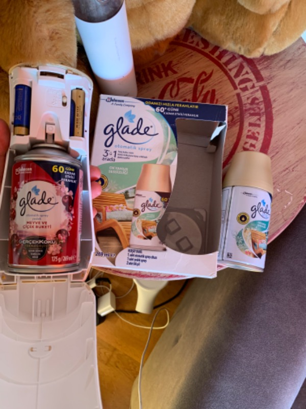 Glade Otomatik Sprey Vanilya Makine + Yedek 269 ml