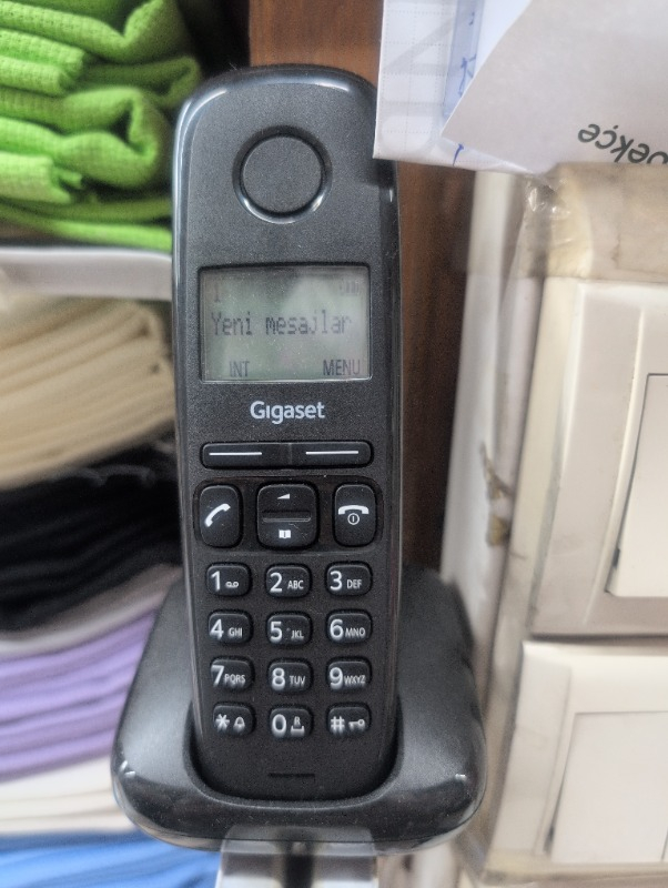 Gigaset A170 Siyah Telsiz Dect Telefon