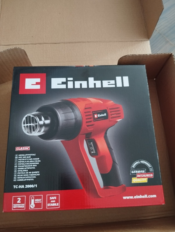 EİNHELL TC-HA 2000/1 SICAK HAVA TABANCASI 4520184