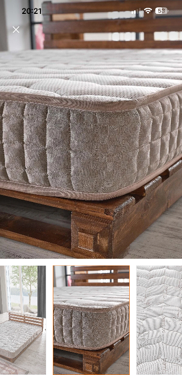 Us. Sleeping Full Ortopedik Bamboo Visco Yatak (17Cm) 90X190