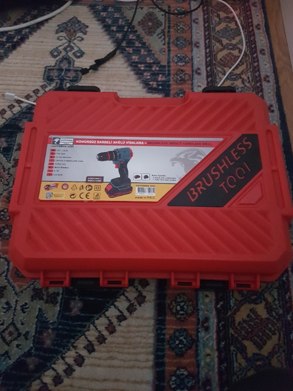 Catpower 1025 Kömürsüz Darbeli Akülü Matkap 20V 2 Ah Lion