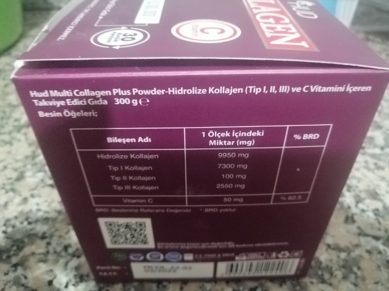 Hud Collagen Plus Powder 300 G - Toz Kolajen