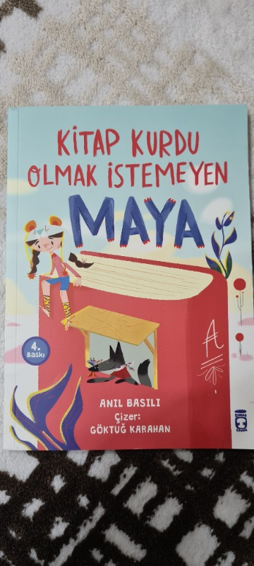 Kitap Kurdu Olmak İstemeyen Maya - Anıl Basılı