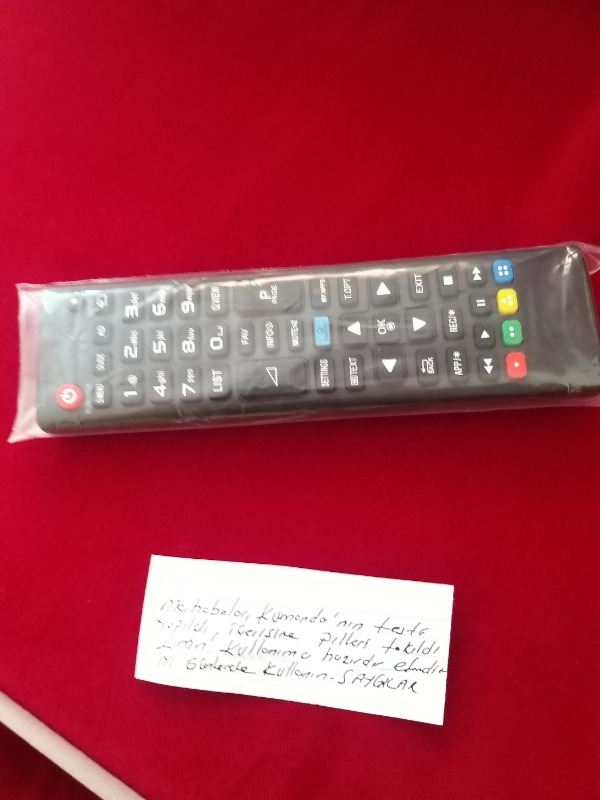 LG Kumanda 1132-LG Kısa