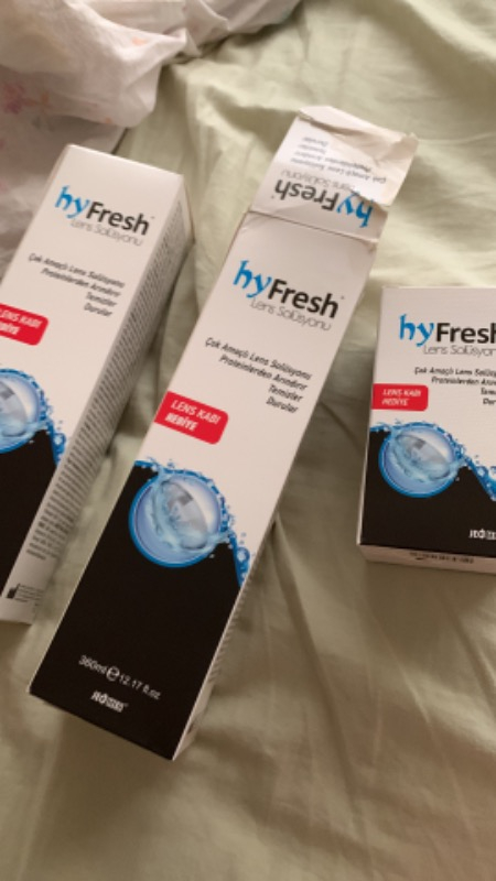 Hyfresh 360 ml Çok Amaçlı Kontak Lens Bakım Solüsyonu