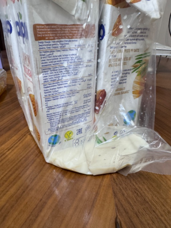 Alpro Yulaf & Badem İçeceği 1lt Laktozsuz Bitkisel Vegan Süt