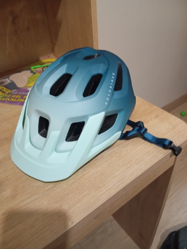 Decathlon ROCKRIDER Dağ Bisikleti Kaskı - Mavi / Degradeli - Expl 500