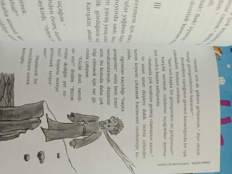 Küçük Prens - Antoine de Saint-Exupéry, 9-12 Yaş Arası Çocuklar İçin Klasik Eser