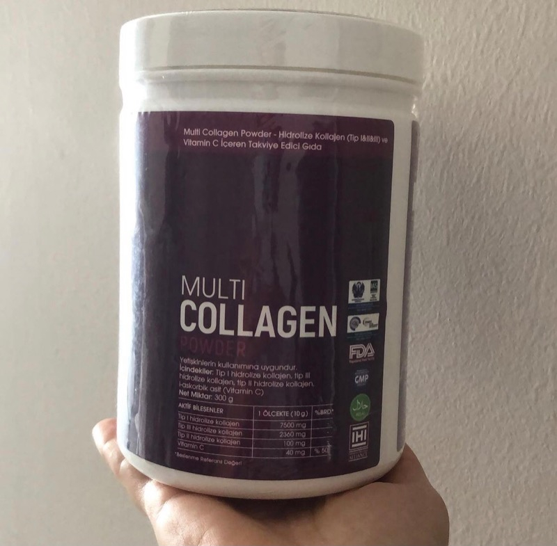 Voonka Collagen Powder Hidrolize Kolajen Vitamin C 300gr