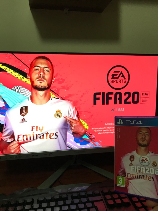 Fifa 20 Türkçe Menü PS4 Oyun