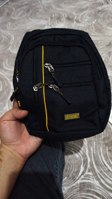 Seventeen 3473 Tek Omuz Askılı Kanvas Sırt - Göğüs Çantası - Body Bag