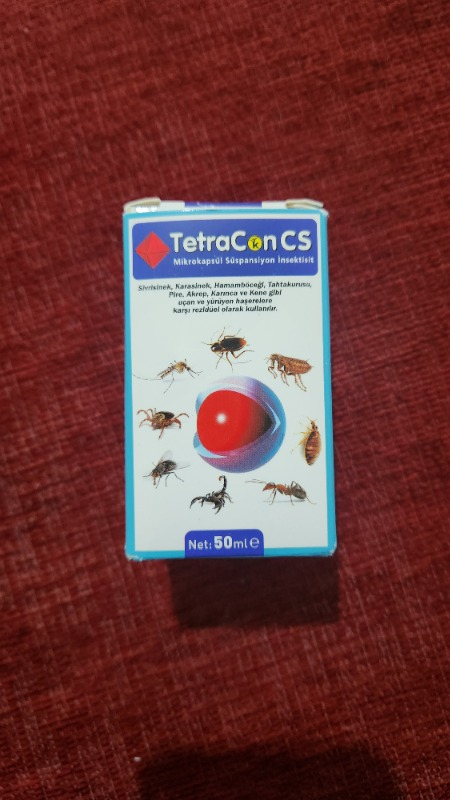 KULSAN Tetracon Cs Konsantre Genel Haşere Böcek Ilacı 50 ml