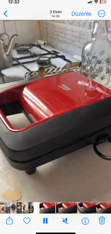 Beko Tm 2302 Mini Waffle Tost Makinesi