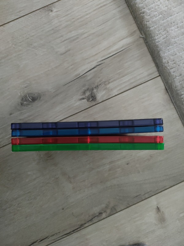 Magna-Tiles Clear Color 100 Parça