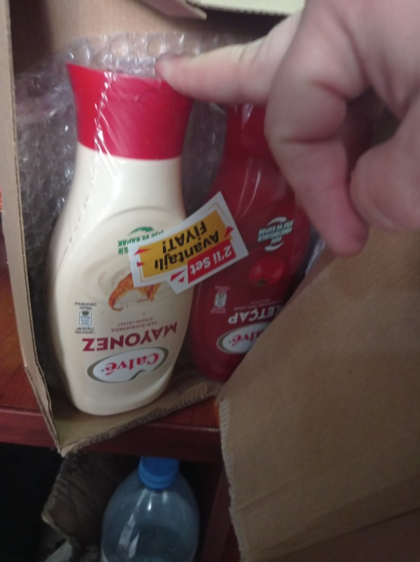 Calve Sos Ketçap + Mayonez 2'Li Set 750 gr
