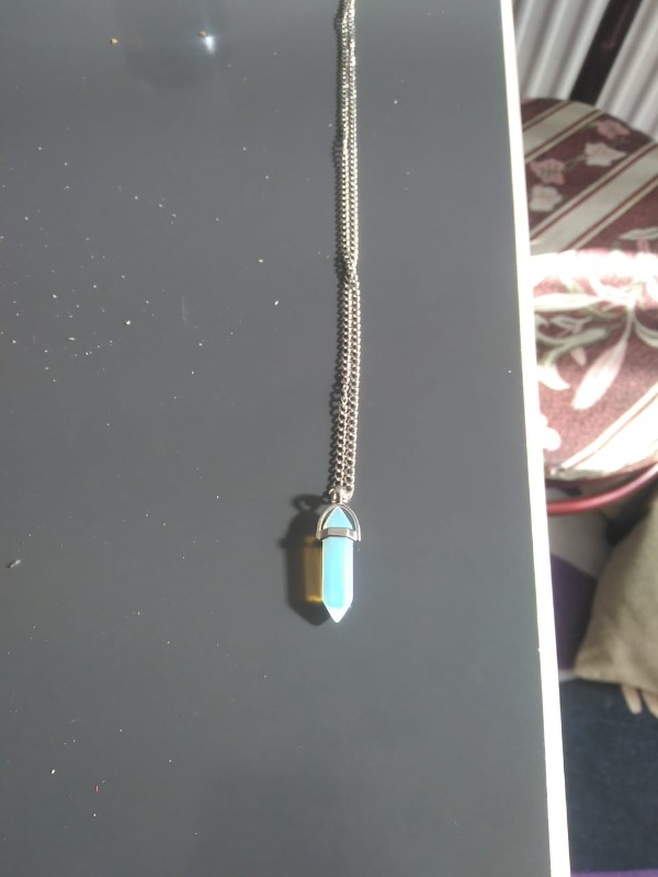 Coco Bijoux Ay Taşı Doğal Taş Kolye