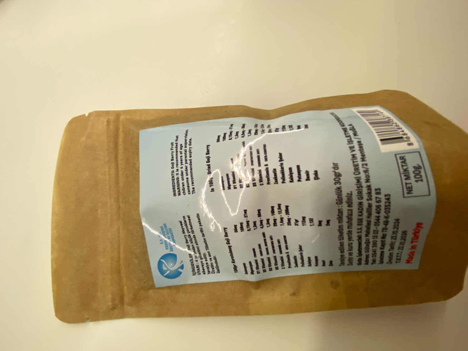Gojiberry Türkiye Gojiberry Meyvesi 250 gr