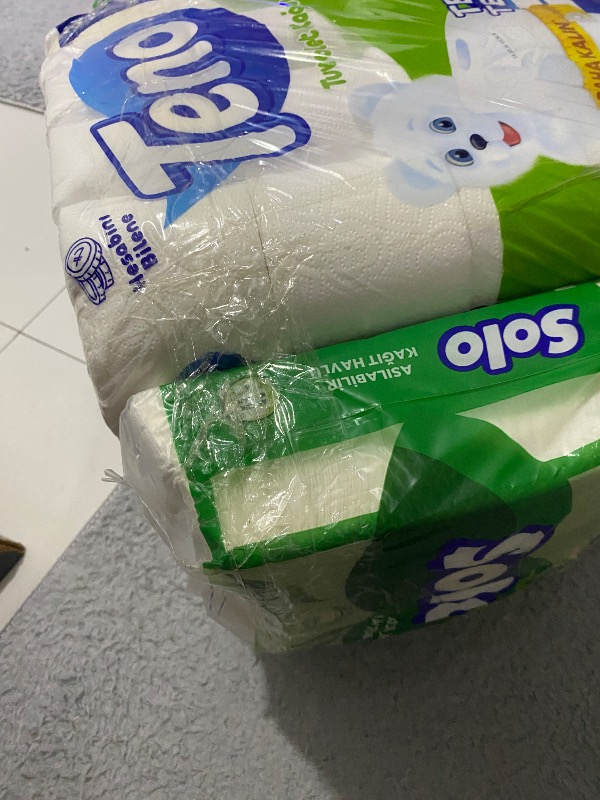 Solo Asılabilir Kağıt Havlu 1 Paket = 7 Rulo Hijyenik ve Pratik Kullanım İçin Uygun