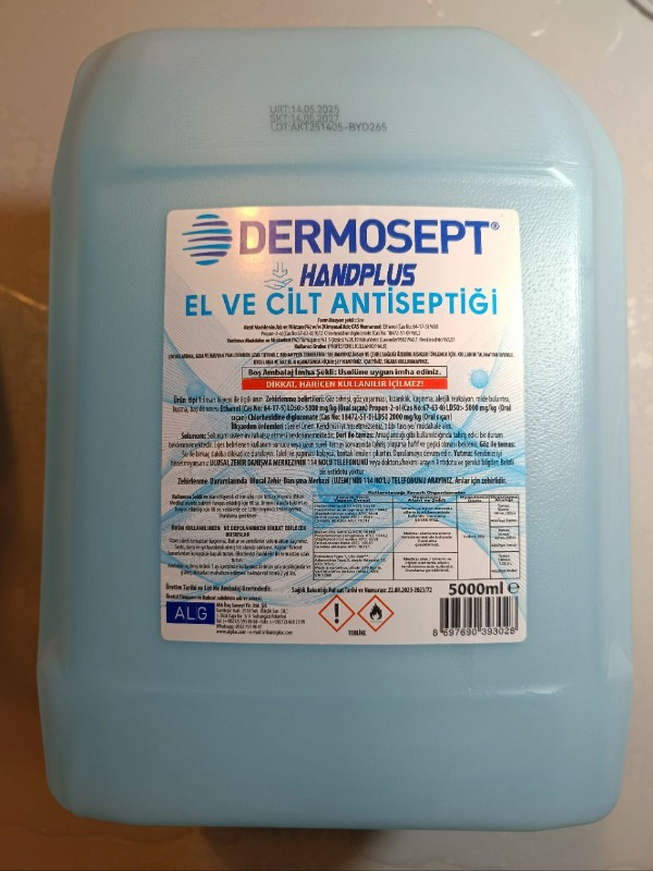 Dermosept Handplus El Dezenfektanı 5 Lt