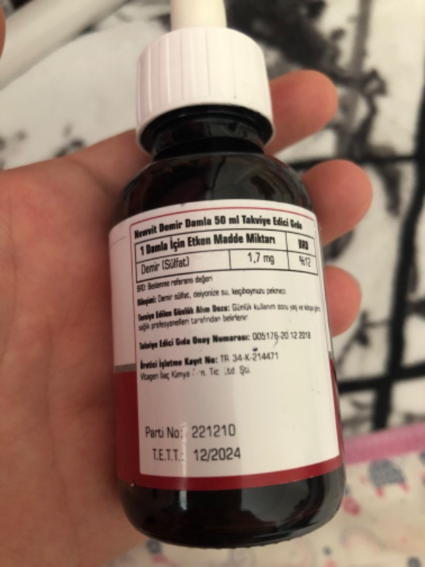 Newvit Demir Damla 2X50 ml