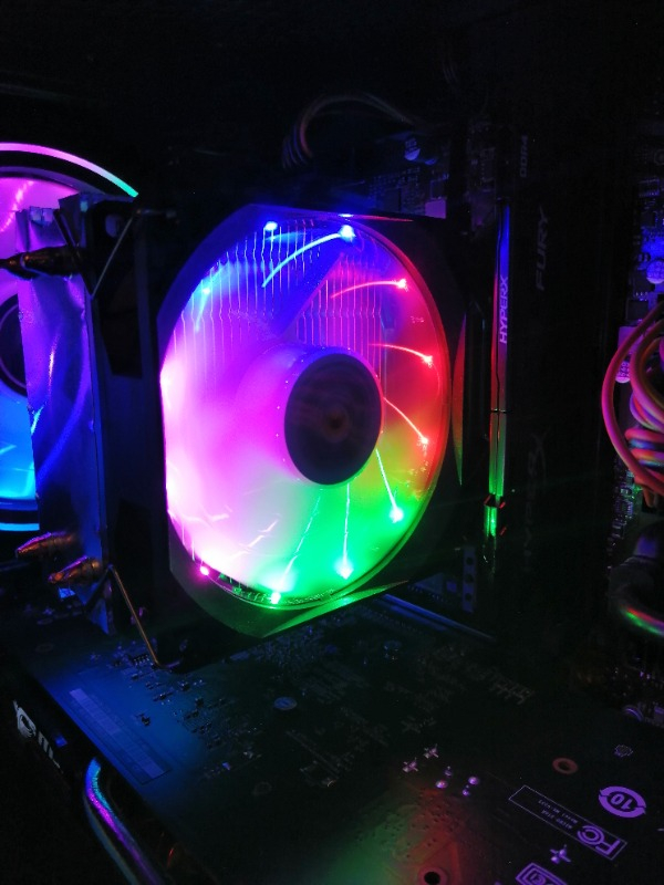 Snowman M200 Combo Intel/AMD 9cm Led CPU Fan