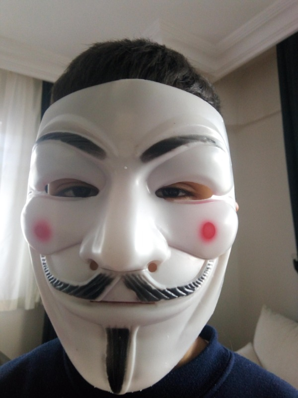 Samur V For Vendetta Maskesi
