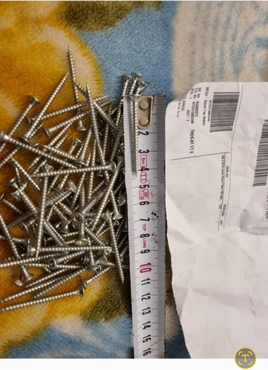 Std 3.5X50 Sunta Vidası Paket 100 Adet