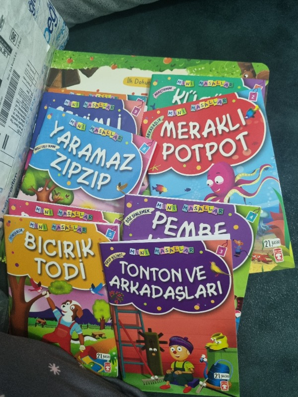 Mini Masallar Seti 1 (10 Kitap) - Müjgan Şeyhi
