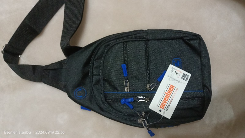 Seventeen 3473 Tek Omuz Askılı Polyester Sırt - Göğüs Çantası - Body Bag