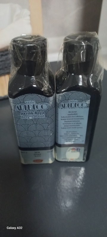 Artdeco Akrilik Boya 140 Ml Siyah