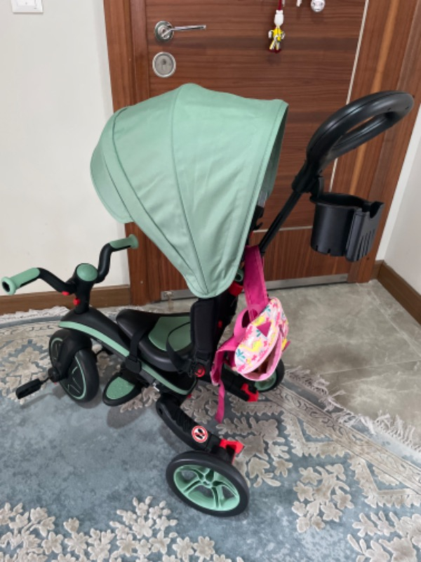 Globber Explorer 4in1 Katlanabilir Bisiklet - Yeşil