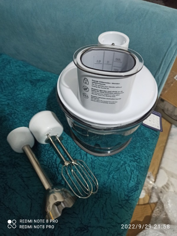 Arnica Diva Trend Pro Beyaz 1200 W Blender Seti