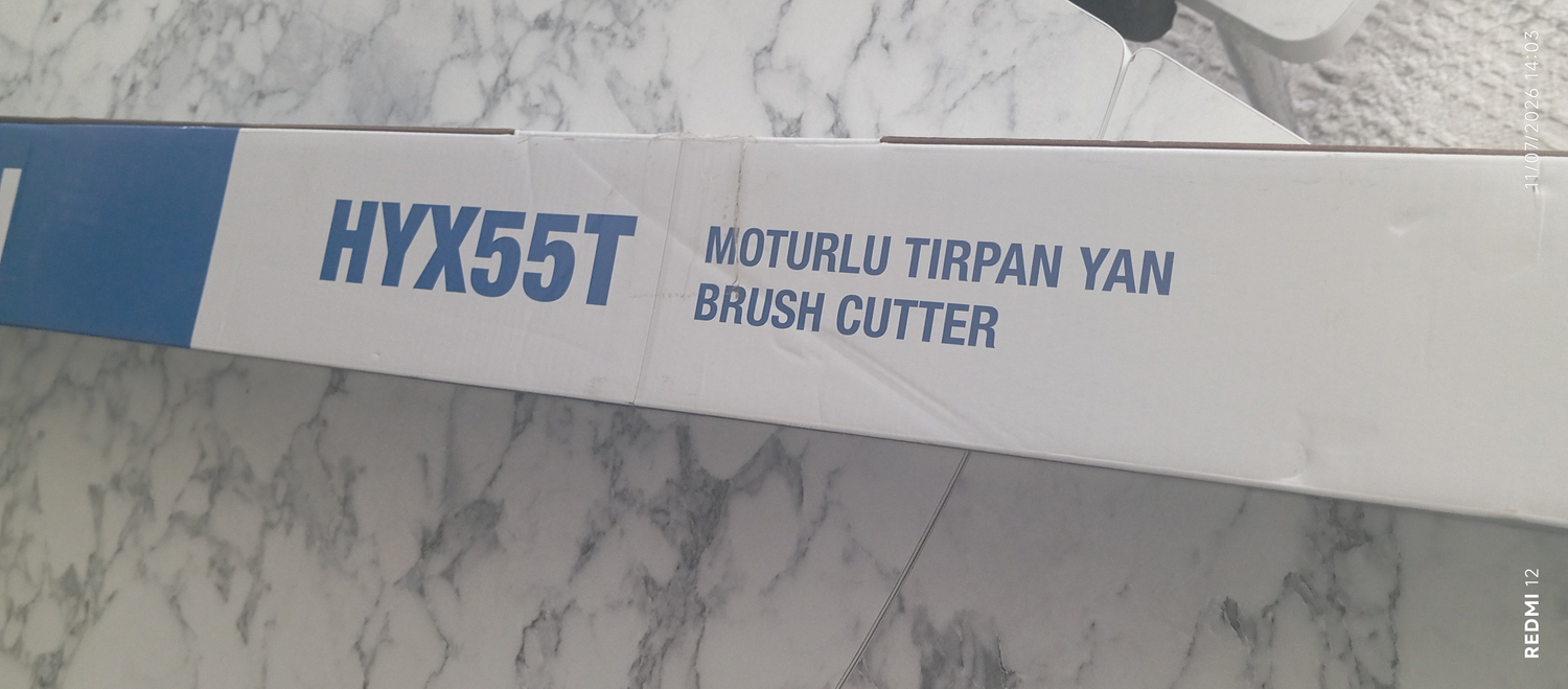 Hyundai HYX55 Motorlu Yan Tırpan