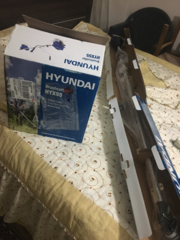 Hyundai HYX55 Motorlu Yan Tırpan Misina ve Testere Hediyeli