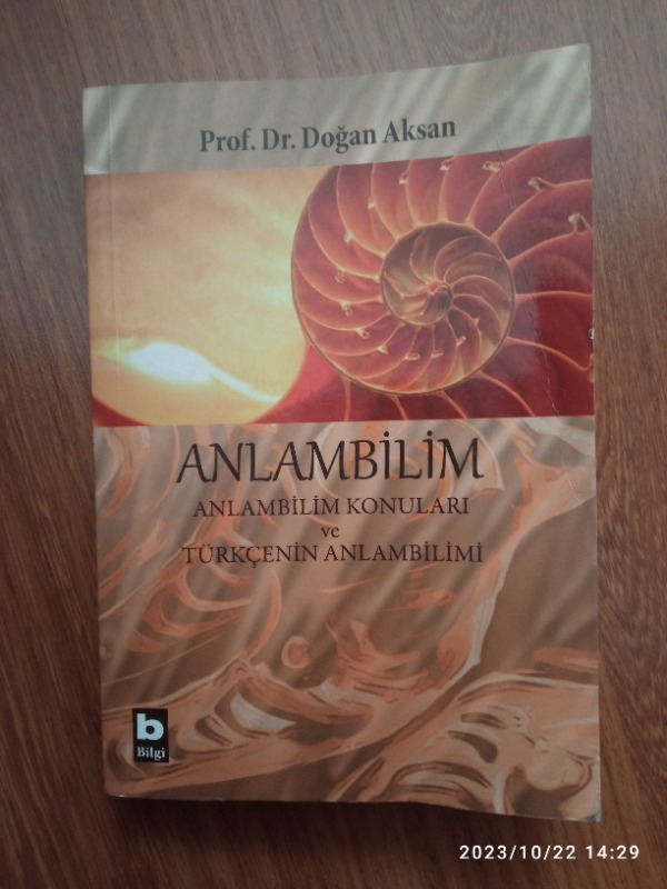Anlambilim - Doğan Aksan
