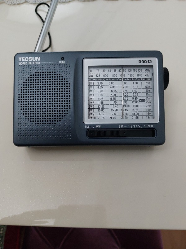 Tecsun R9012 Transistörlü 12 Bandlı Kısa Dalga Analog Radyo
