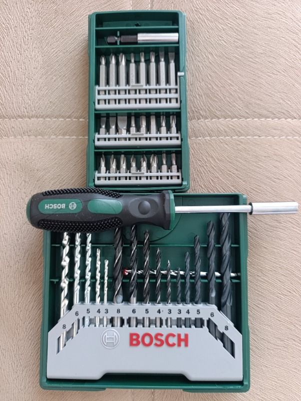 Bosch X-Line 15 Parça Delme 25 Parça Vidalama Ucu Seti + Tornavida