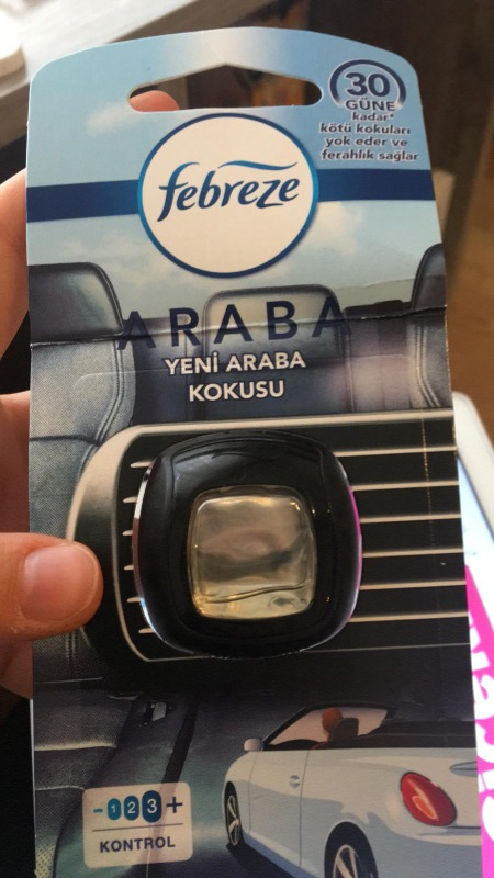 Febreze Hava Ferahlatıcı 2 ml Araba Kokusu Bahar Çiçekleri