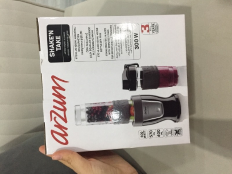 Arzum AR1032 Shake’N Take Kişisel Blender - Siyah