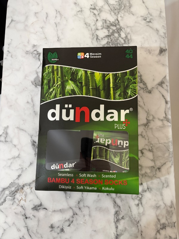 Dündar 12'li Bambu Erkek Çorap Dikişsiz Solmaz