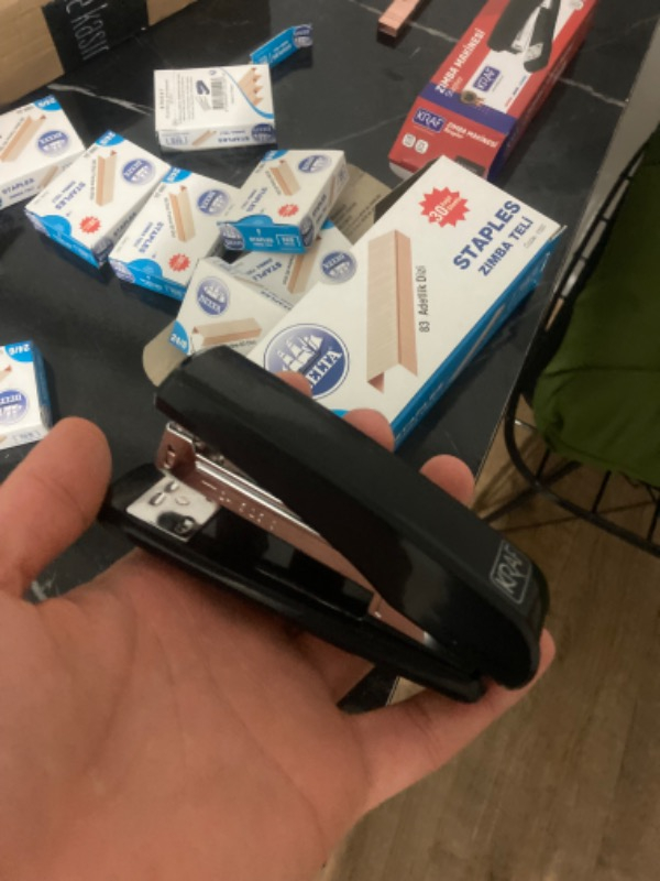 Kraf Zımba Makinası No:24/6 20G Siyah