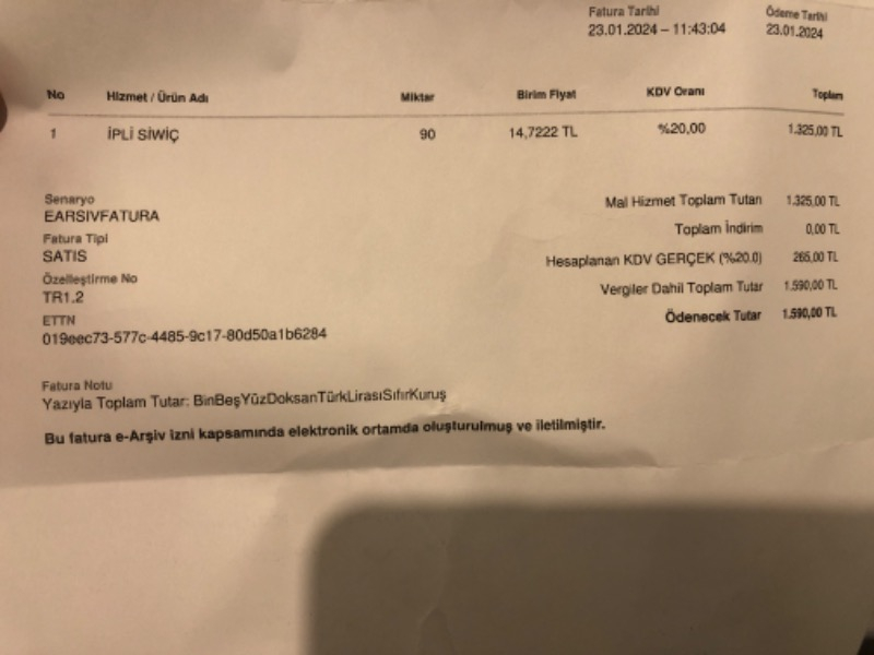Midi Ipli Switch Anahtar 3'lü