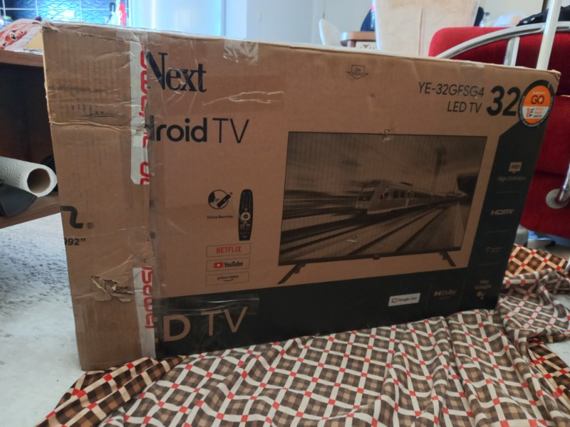 Next YE-32GFSG4 32" 82 Ekran Uydu Alıcılı HD Ready Android LED TV