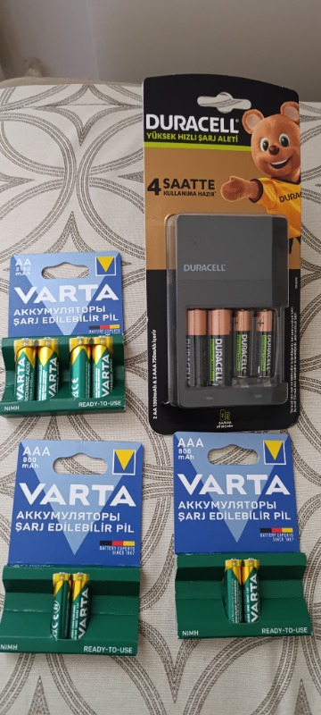 VARTA 2100mAh AA Şarj Edilebilir 4'lü Pil
