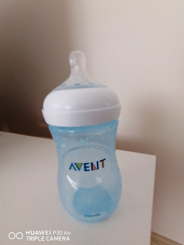 Philips Avent Natural PP Biberon 260 ml 1ay+ Mavi SCF035/17