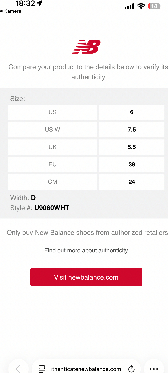 New Balance 9060 Unisex Lifestyle Sneaker U9060GRY