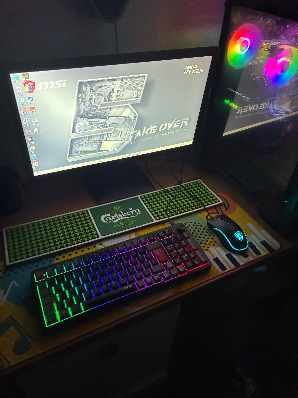 MSI Force GM300 RGB Siyah Kablolu Gaming Mouse