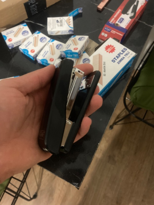 Kraf Zımba Makinası No:24/6 20G Siyah