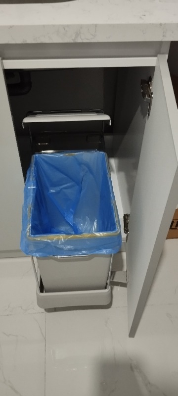 Pelikan Raylı Plastik Tek Kova 20 lt Çöp Kovası 21500